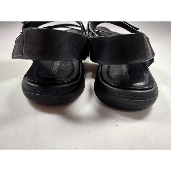 Cole Haan 2.Zerogrand Mens Size 12M Black Beach Casual Multi Strap Sandals